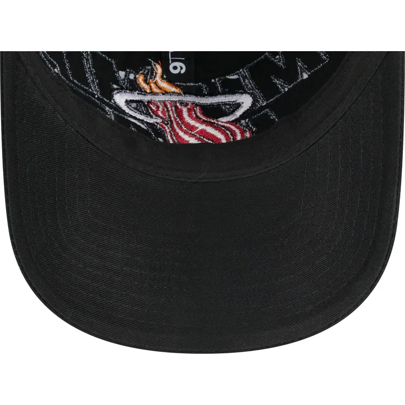 mutsid-kumer-must-reguleeritav-9twenty-draft-edition-2023-miami-heat-nba-new-era