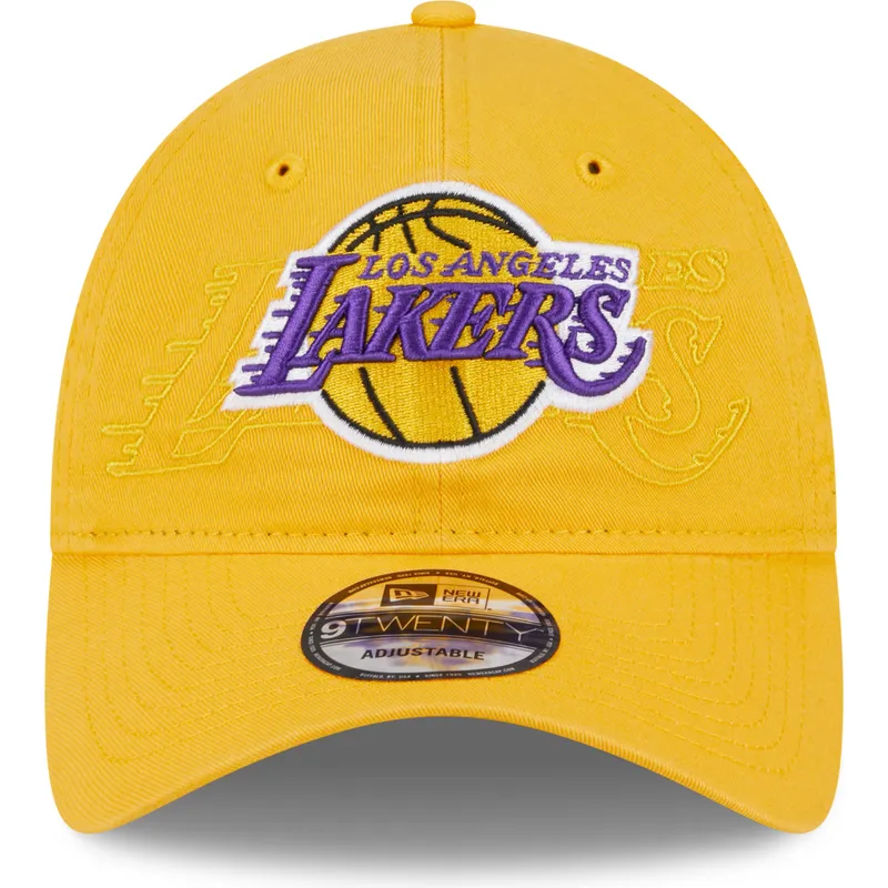 mutsid-kumer-kollane-reguleeritav-9twenty-draft-edition-2023-los-angeles-lakers-nba-new-era