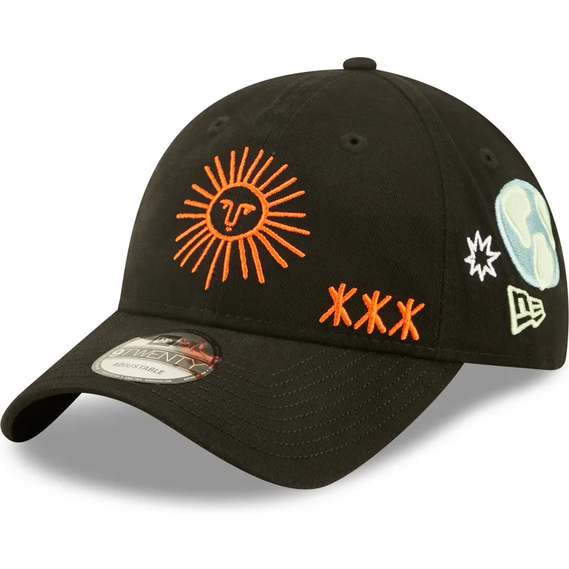 mutsid-kumer-must-reguleeritav-9twenty-washed-graphic-new-era