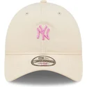 mutsid-kumer-roosa-reguleeritav-9twenty-mini-new-york-yankees-mlb-new-era