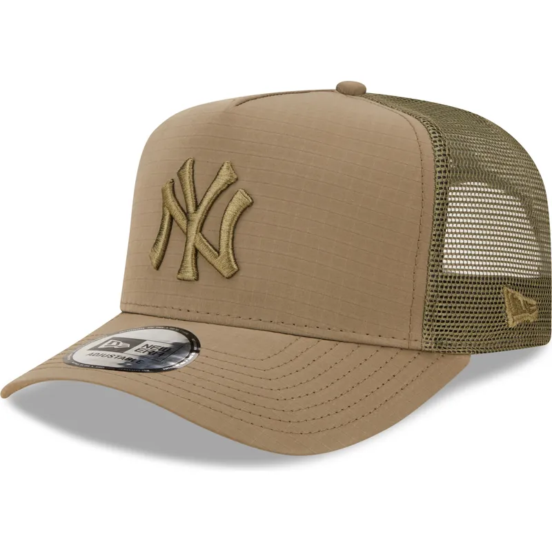 mutsid-kumer-roheline-snapback-a-frame-tech-ripstop-new-york-yankees-mlb-new-era
