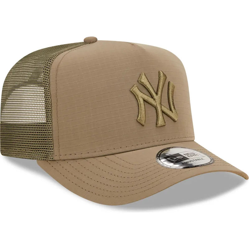 mutsid-kumer-roheline-snapback-a-frame-tech-ripstop-new-york-yankees-mlb-new-era