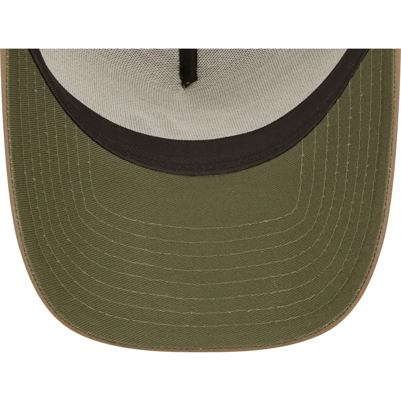 mutsid-kumer-roheline-snapback-a-frame-tech-ripstop-new-york-yankees-mlb-new-era