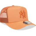 mutsid-kumer-pruun-snapback-a-frame-tech-ripstop-new-york-yankees-mlb-new-era