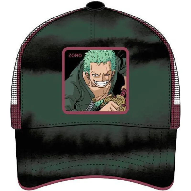 mutsid-kumer-roheline-snapback-zor5-roronoa-zoro-one-piece-capslab