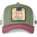 mutsid-kumer-roheline-snapback-zor4-roronoa-zoro-one-piece-capslab