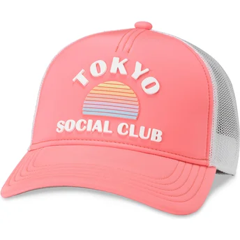 Mütsid kumer veok roosa snapback Tokyo Social Club Riptide Valin American Needle
