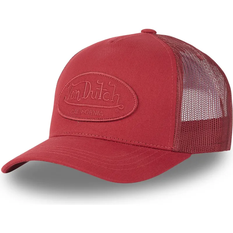 mutsid-kumer-punane-snapback-lof-a3-von-dutch