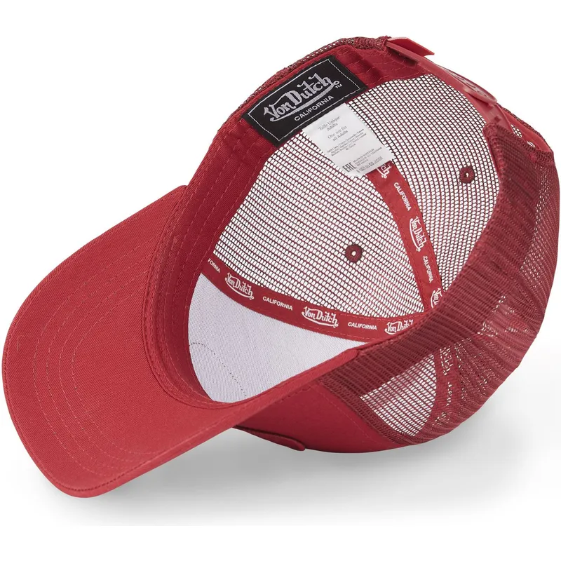 mutsid-kumer-punane-snapback-lof-a3-von-dutch
