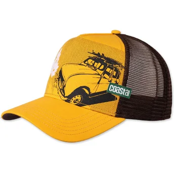 Cap kumer yellow snapback Coastal