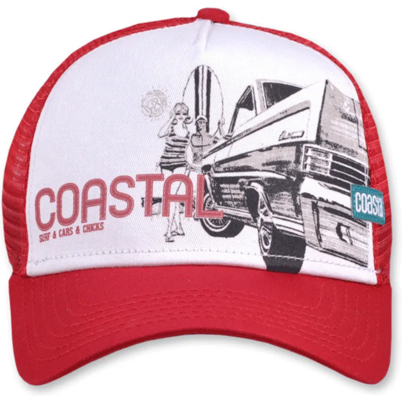 mutsid-lame-punane-snapback-surf-cars-chicks-hft-coastal