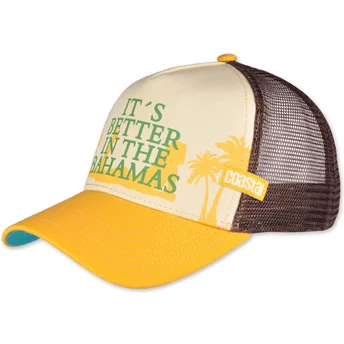 Cap kumer yellow snapback Coastal