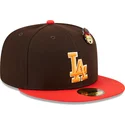 cap-lame-brown-ajustada-59fifty-the-elements-fire-pin-los-angeles-dodgers-mlb-new-era