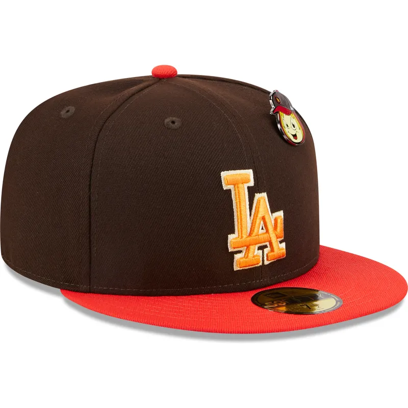cap-lame-brown-ajustada-59fifty-the-elements-fire-pin-los-angeles-dodgers-mlb-new-era