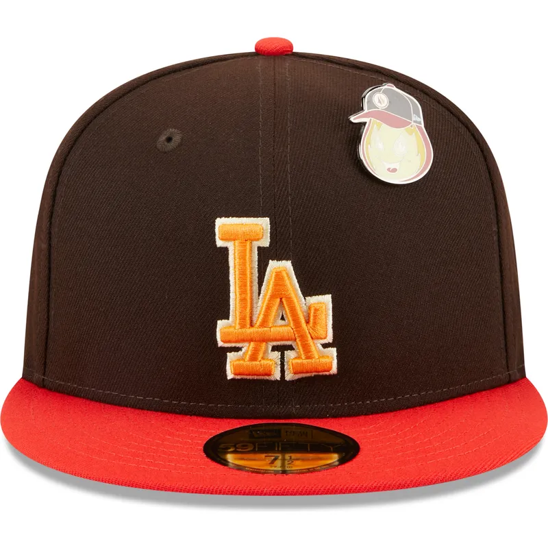 cap-lame-brown-ajustada-59fifty-the-elements-fire-pin-los-angeles-dodgers-mlb-new-era