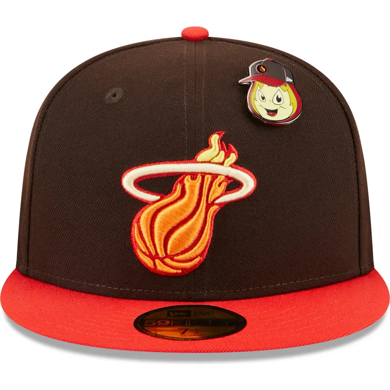 mutsid-lame-pruun-liibuv-59fifty-the-elements-fire-pin-miami-heat-nba-new-era
