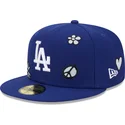 mutsid-lame-sinine-liibuv-59fifty-sunlight-pop-los-angeles-dodgers-mlb-new-era