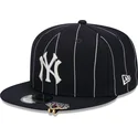 mutsid-lame-meresinine-snapback-9fifty-pinstripe-visor-clip-new-york-yankees-mlb-new-era