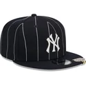 mutsid-lame-meresinine-snapback-9fifty-pinstripe-visor-clip-new-york-yankees-mlb-new-era