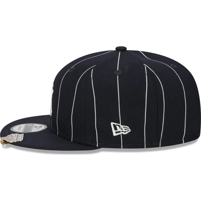 mutsid-lame-meresinine-snapback-9fifty-pinstripe-visor-clip-new-york-yankees-mlb-new-era