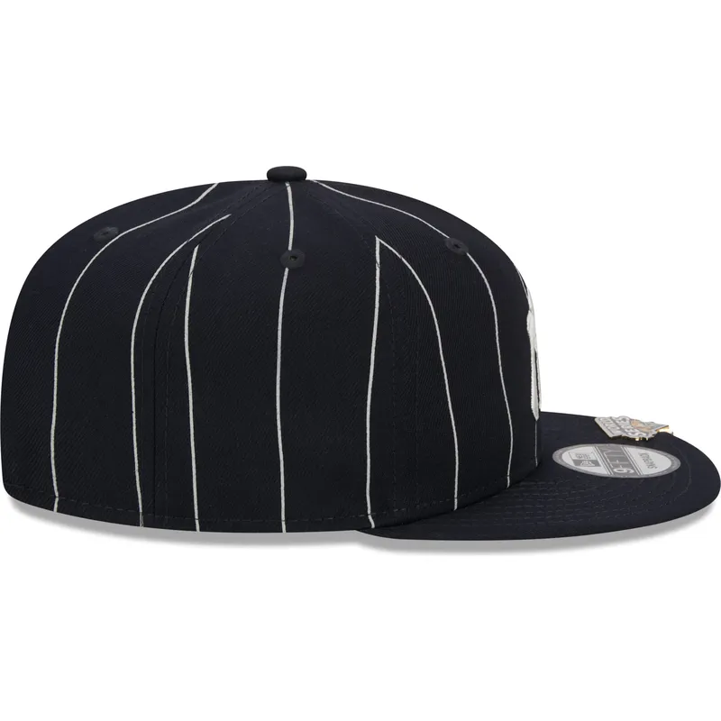 mutsid-lame-meresinine-snapback-9fifty-pinstripe-visor-clip-new-york-yankees-mlb-new-era