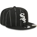 mutsid-lame-must-snapback-9fifty-pinstripe-visor-clip-chicago-white-sox-mlb-new-era