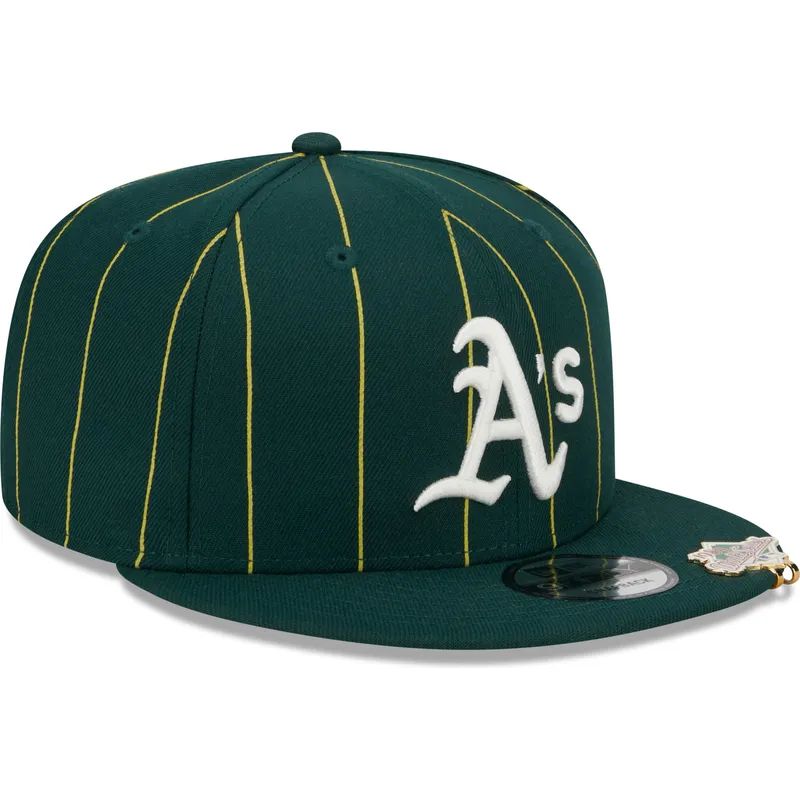 cap-lame-green-snapback-9fifty-pinstripe-visor-clip-oakland-athletics-mlb-new-era