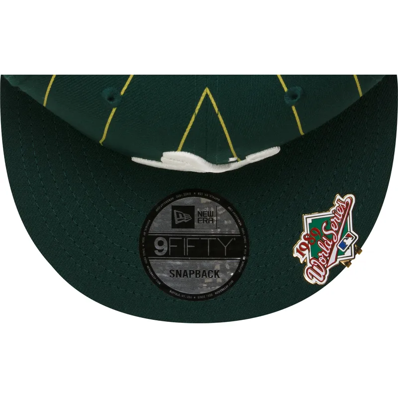 cap-lame-green-snapback-9fifty-pinstripe-visor-clip-oakland-athletics-mlb-new-era