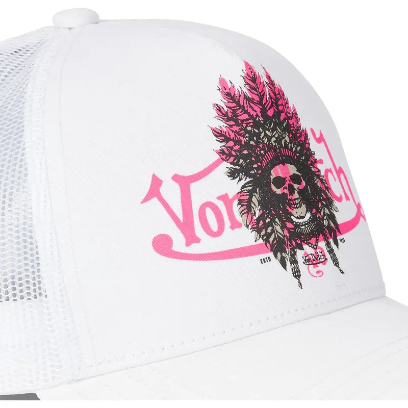 mutsid-kumer-valge-snapback-ind-w-von-dutch
