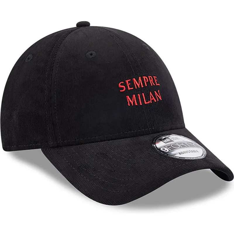 mutsid-kumer-must-reguleeritav-sempre-milan-9forty-needle-cord-ac-milan-serie-a-new-era