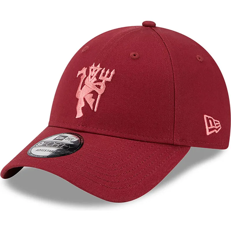 mutsid-kumer-punane-reguleeritav-9forty-seasonal-manchester-united-football-club-premier-league-new-era