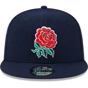 mutsid-lame-sinine-snapback-9fifty-wool-england-rugby-rfu-new-era