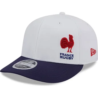 Cap kumer blue snapback 9FIFTY Stretch Snap Flawless French Rugby Federation FFR New Era