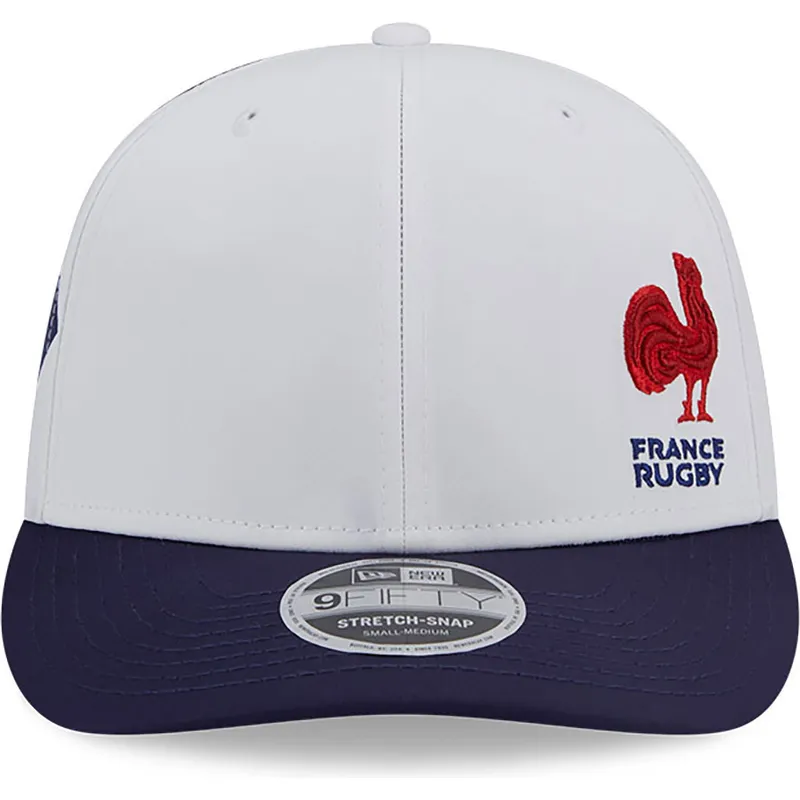 mutsid-kumer-sinine-snapback-9fifty-stretch-snap-flawless-french-rugby-federation-ffr-new-era