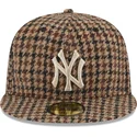 mutsid-lame-pruun-liibuv-59fifty-harris-tweed-new-york-yankees-mlb-new-era