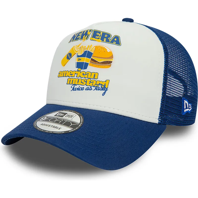 mutsid-kumer-sinine-snapback-mustard-a-frame-food-new-era