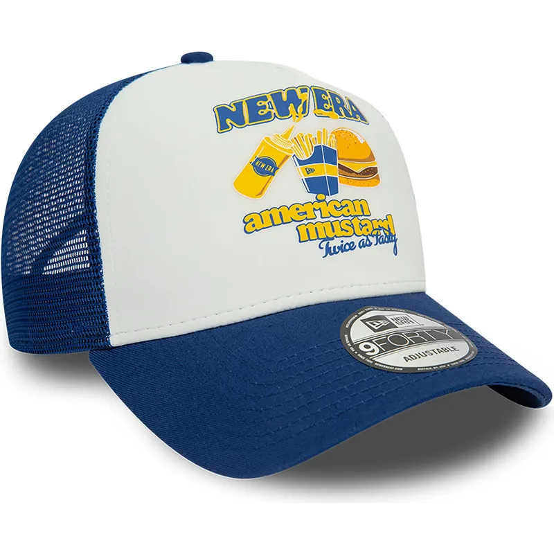 mutsid-kumer-sinine-snapback-mustard-a-frame-food-new-era