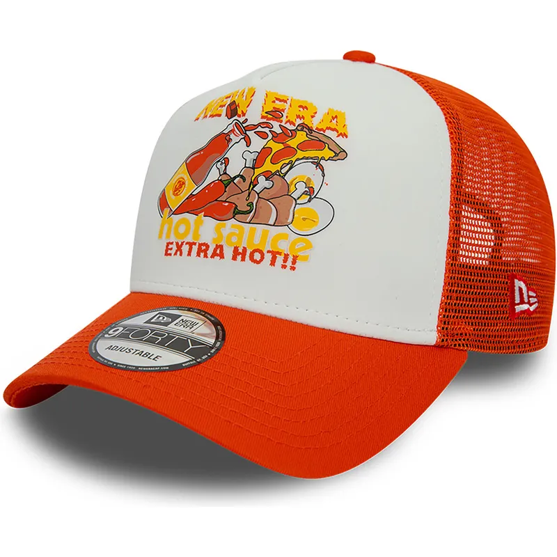 mutsid-kumer-oranz-snapback-sauce-a-frame-food-new-era