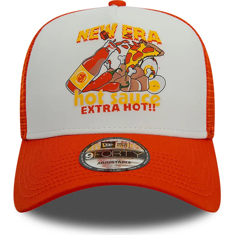 mutsid-kumer-oranz-snapback-sauce-a-frame-food-new-era