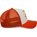 new-era-hot-sauce-a-frame-food-white-and-orange-trucker-hat