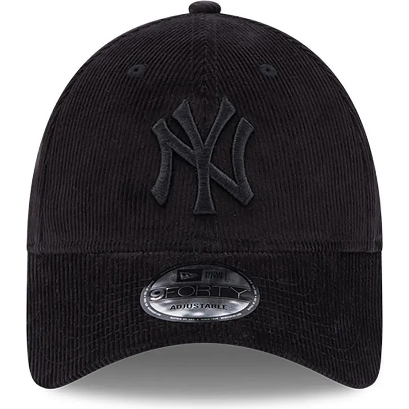 mutsid-kumer-must-reguleeritav-9forty-cord-new-york-yankees-mlb-new-era