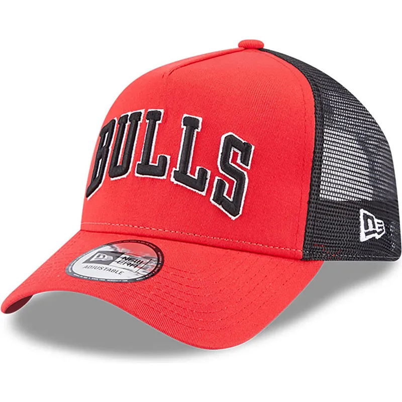 mutsid-kumer-punane-snapback-a-frame-team-script-chicago-bulls-nba-new-era