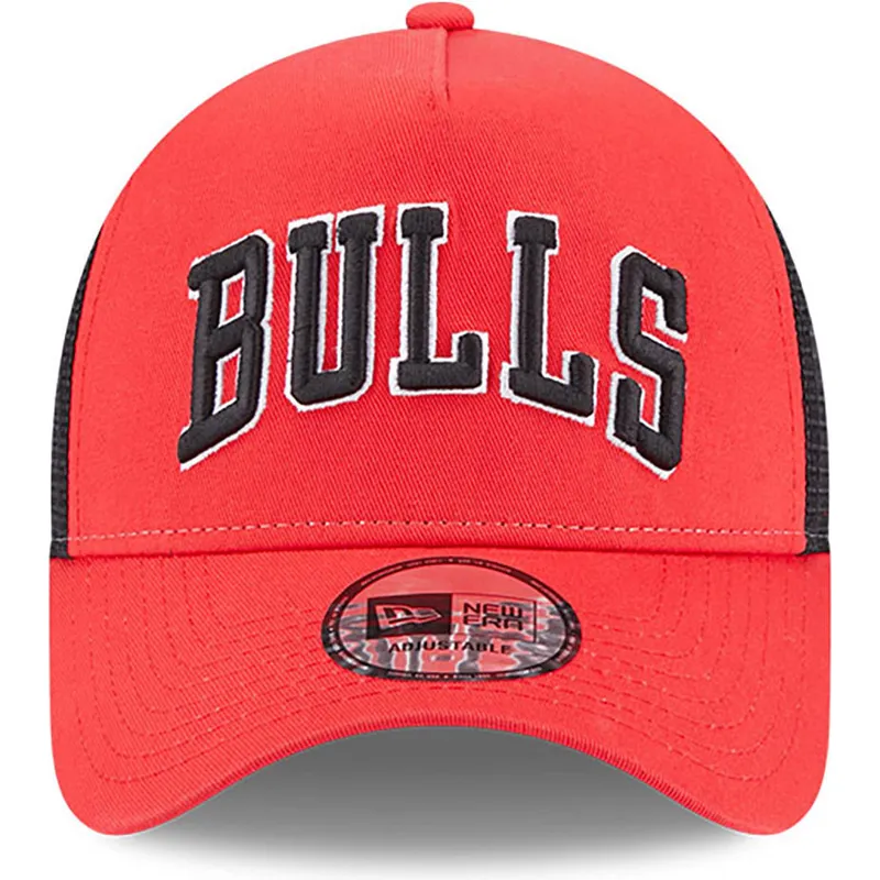 mutsid-kumer-punane-snapback-a-frame-team-script-chicago-bulls-nba-new-era