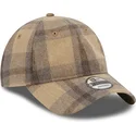 mutsid-kumer-pruun-reguleeritav-9twenty-check-new-era