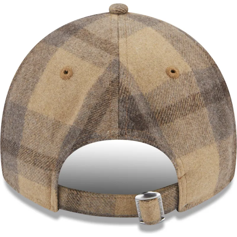 mutsid-kumer-pruun-reguleeritav-9twenty-check-new-era