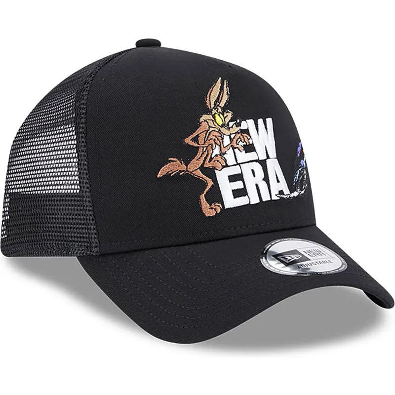 mutsid-kumer-must-snapback-a-frame-coyote-y-correcaminos-looney-tunes-new-era