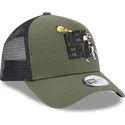 mutsid-kumer-roheline-snapback-a-frame-piolin-y-silvestre-looney-tunes-new-era