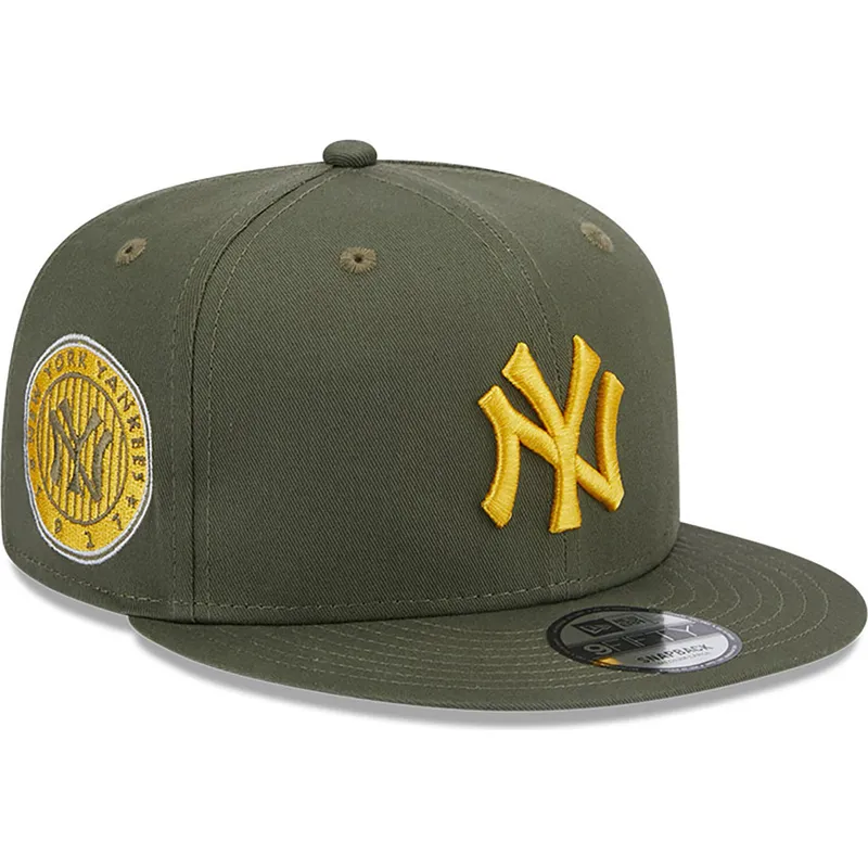 mutsid-lame-roheline-snapback-9fifty-side-patch-new-york-yankees-mlb-new-era mutsid-lame-roheline-snapback-9fifty-side-patch-new-york-yankees-mlb-new-era