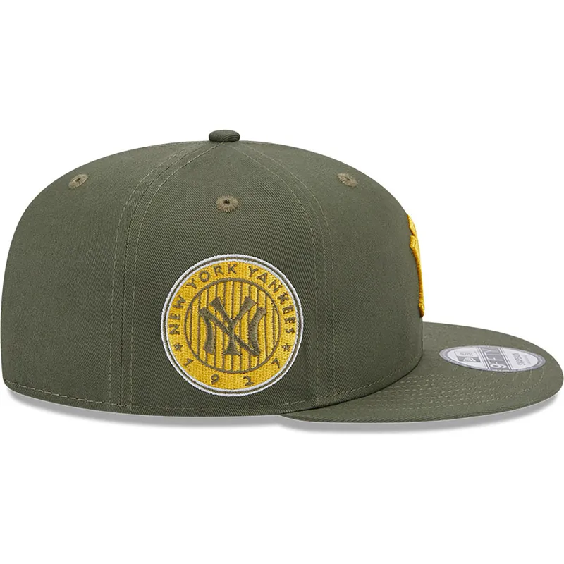 mutsid-lame-roheline-snapback-9fifty-side-patch-new-york-yankees-mlb-new-era mutsid-lame-roheline-snapback-9fifty-side-patch-new-york-yankees-mlb-new-era