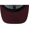 new-era-curved-brim-maroon-logo-9forty-repreve-new-york-yankees-mlb-maroon-adjustable-cap